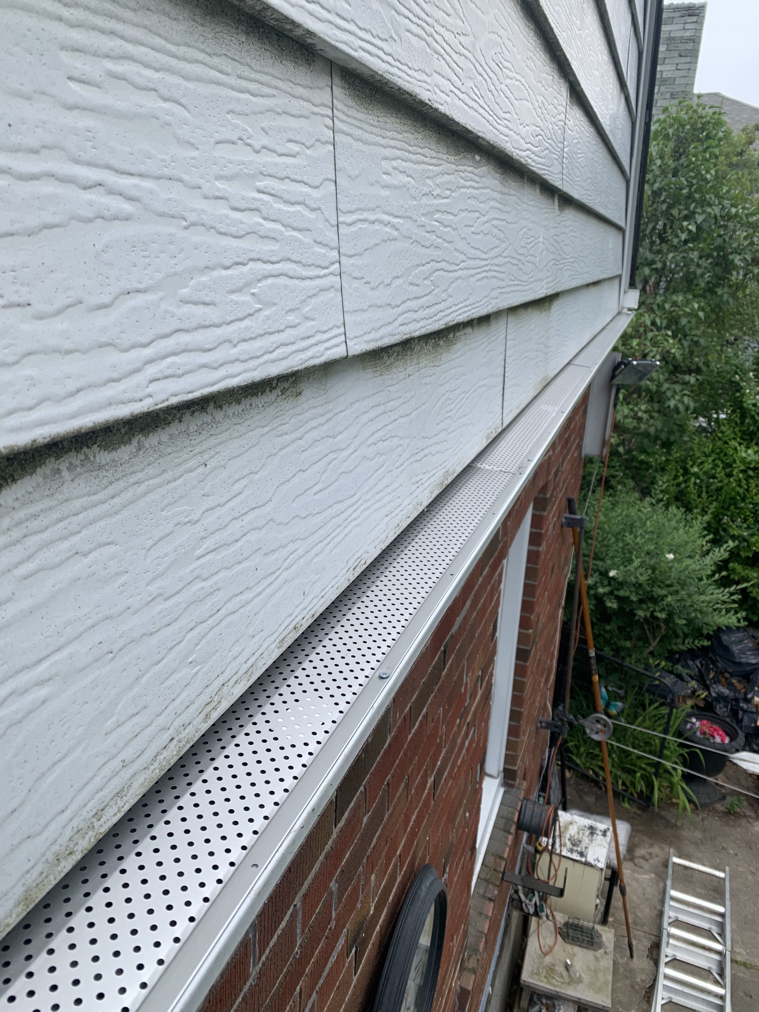 After: Gutter Guards Installation
