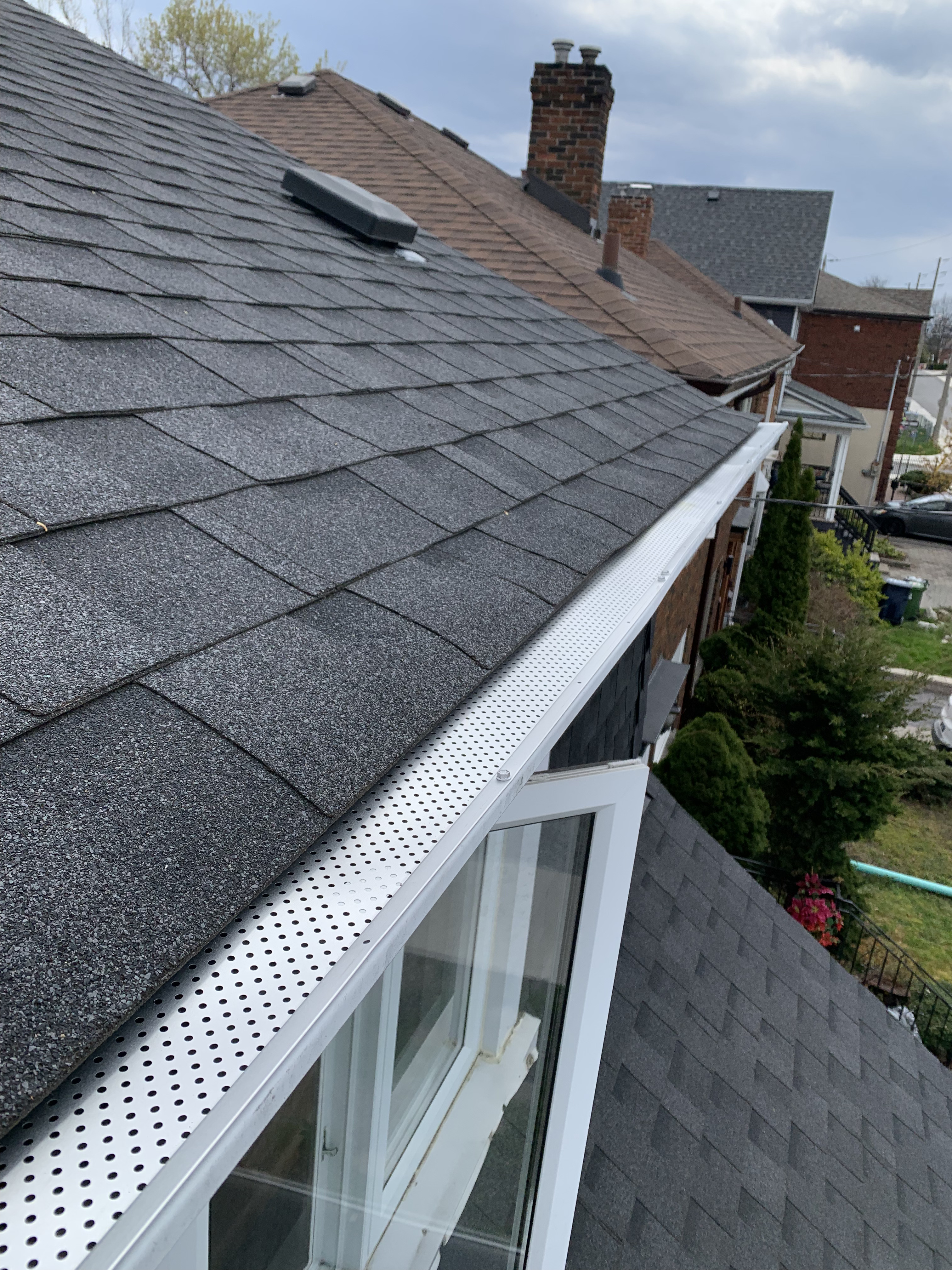 After: Gutter Guards Installation